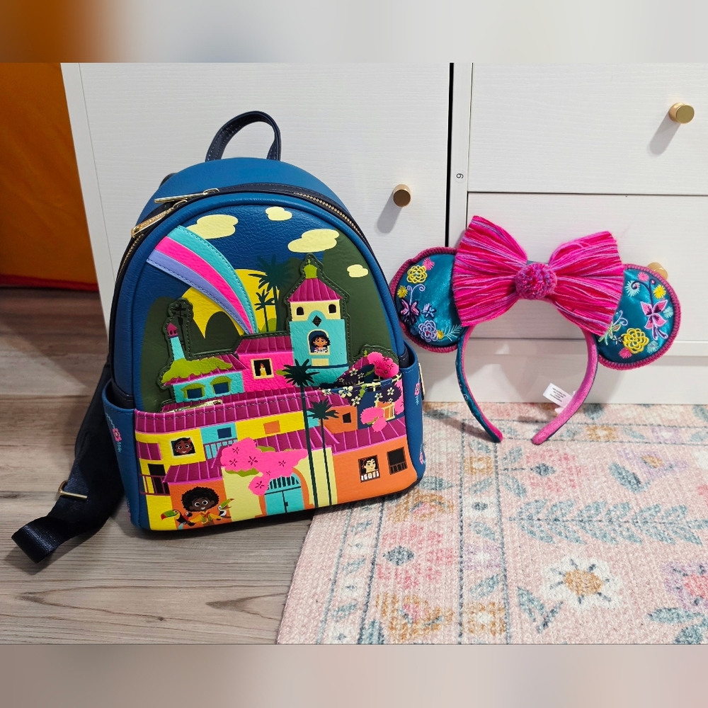 Loungefly x Disney Parks Encanto Casita Mini Backpack & Matching Ears